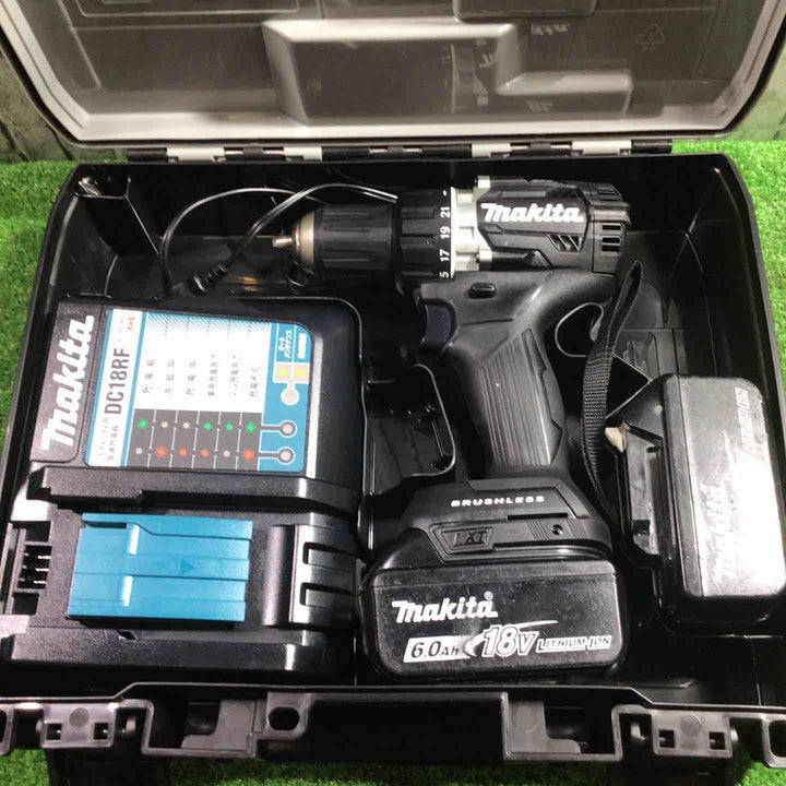 ◇マキタ(makita) コードレスドリルドライバー DF484DRGXB 黒【川口店】