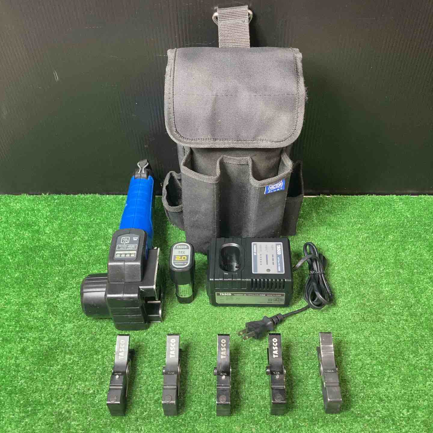 タスコ TASCO 電動フレアツール TA550SF (5/8クランプ付き 71r+byXQNgL 