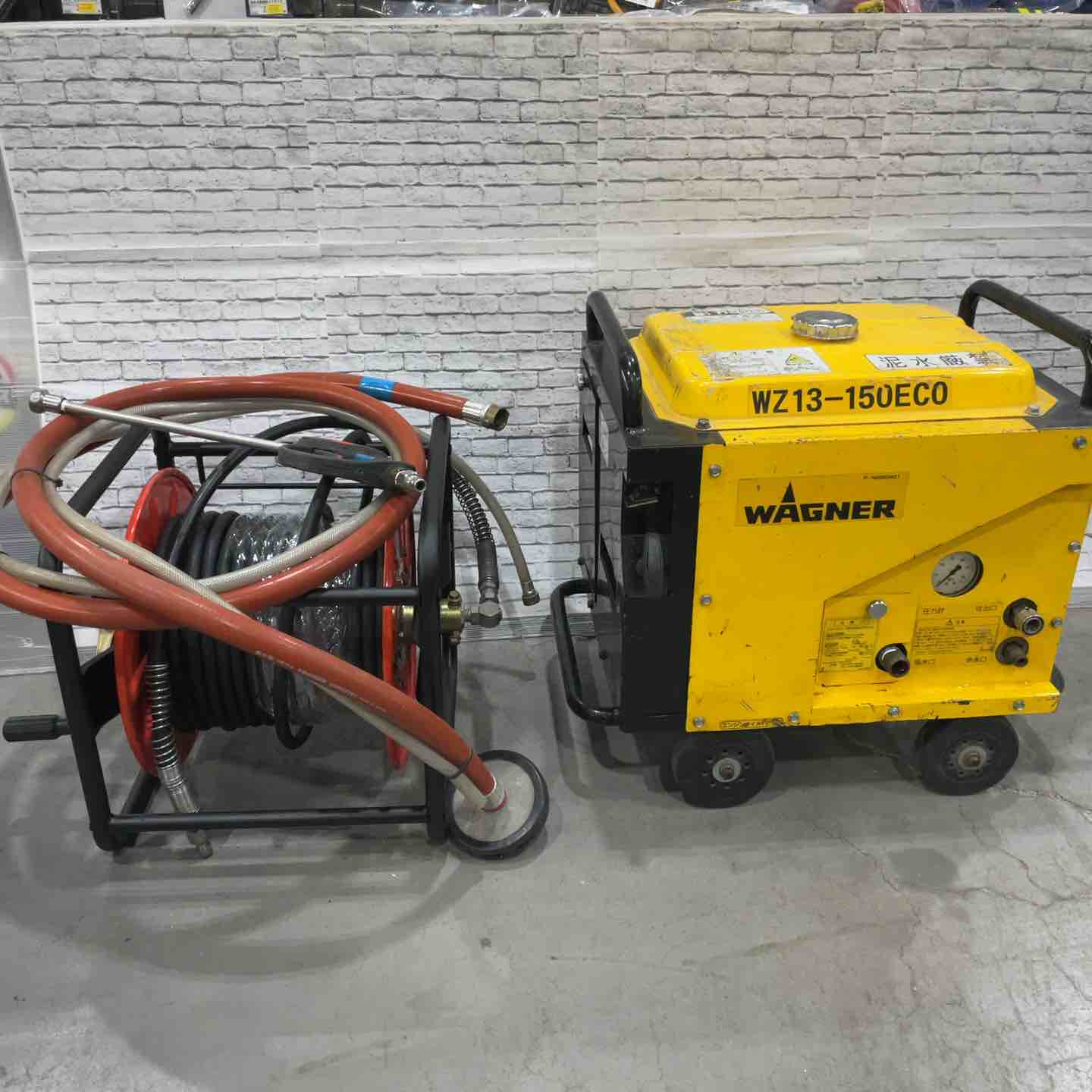 店頭受取り限定】◇ワグナー(WAGNER) エンジン高圧洗浄機 WZ13-150ECO