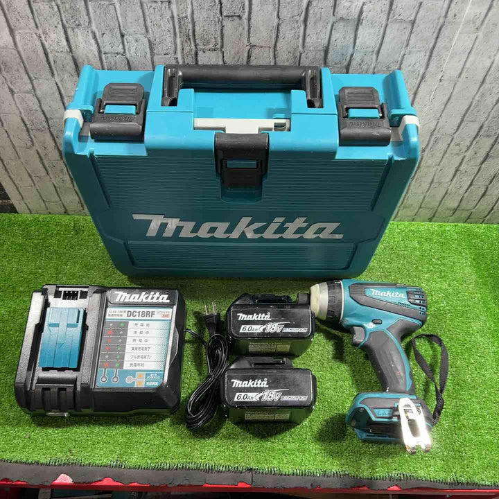 ★マキタ(makita) 18V コードレス4モードインパクトドライバー TP141DRGX 動作確認済【川口店】