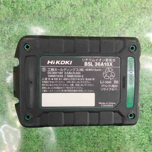 お得なセット品♪ハイコーキ(HIKOKI ※旧:日立工機) リチウムイオンバッテリー 36V/2.5Ah BSL36A18X×10セット！【町田店】