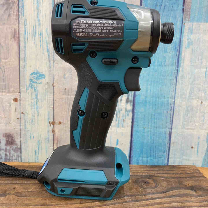 ★マキタ(makita) 18Vコードレスインパクトドライバー TD173DZ 本体のみ【柏店】