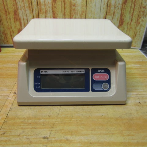 K-10Ki検定付きはかり/デジタルスケール中古品/秤量10㎏/A＆Dエー・アンド・デイ　【川崎店】