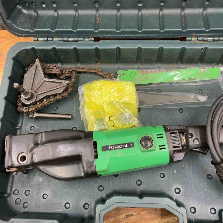 【中古品】◇ハイコーキ(HIKOKI ※旧:日立工機)  電子パイプソー CR17Y 異音 部品、ブレードのおまけつき♪【柏店】