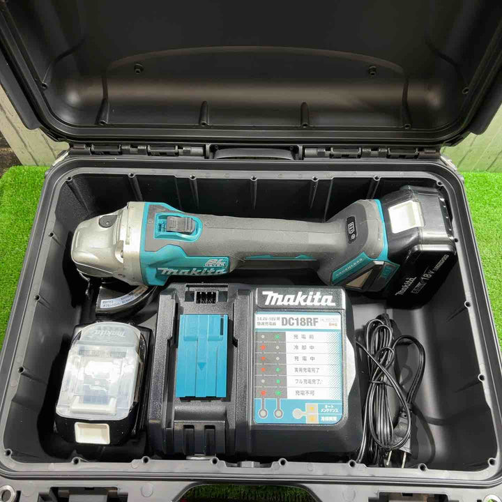 ★マキタ(makita) 18V 100mmコードレスディスクグラインダ GA404DRGXN 動作確認済み【川口店】