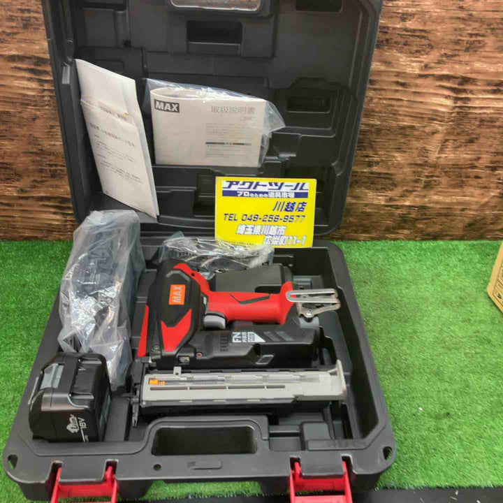 【未使用品】マックス(MAX) コードレスフィニッシュネイラ TJ-35FN3-BC/1850A 使用フィニッシュネイル	15・20・25・30・35(mm)【川越店】