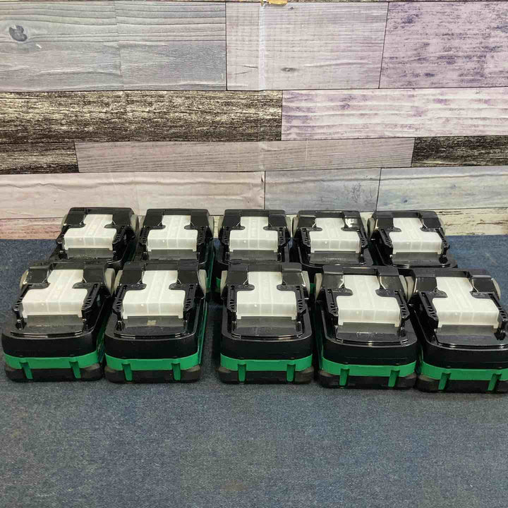 【未使用品】10個セット HIKOKI 36V 2.5Ah リチウムイオンバッテリー Bluetooth内蔵  BSL36A18BX【八潮店】
