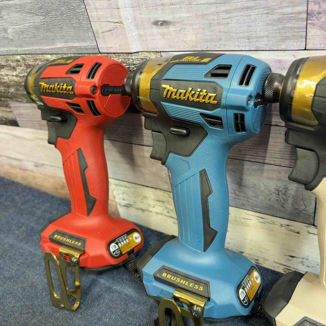 【未使用】マキタ(makita) 18V コードレスインパクトドライバ TD173DZ PG PR PB PY 20周年限定 プレミアム