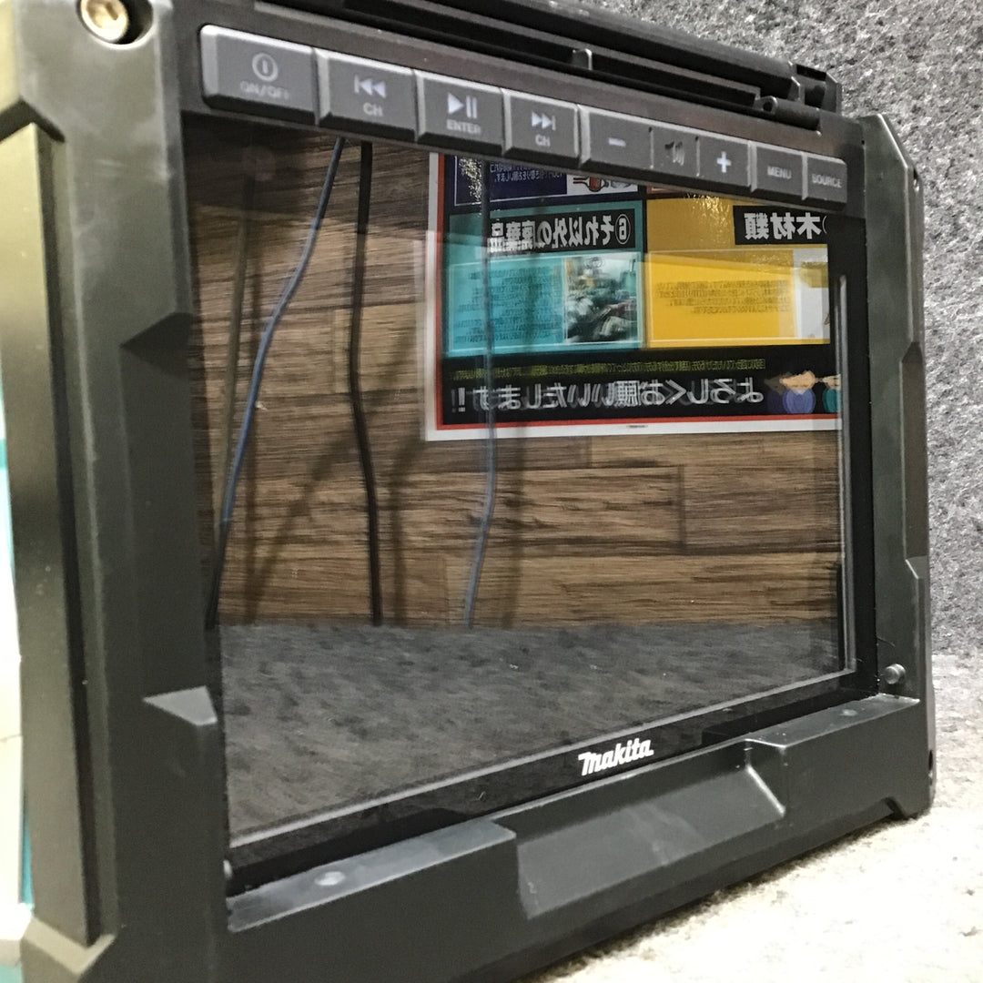 【美品中古・リモコン欠品】 マキタ (makita) コードレスラジオ付テレビ TV100 【桶川店】