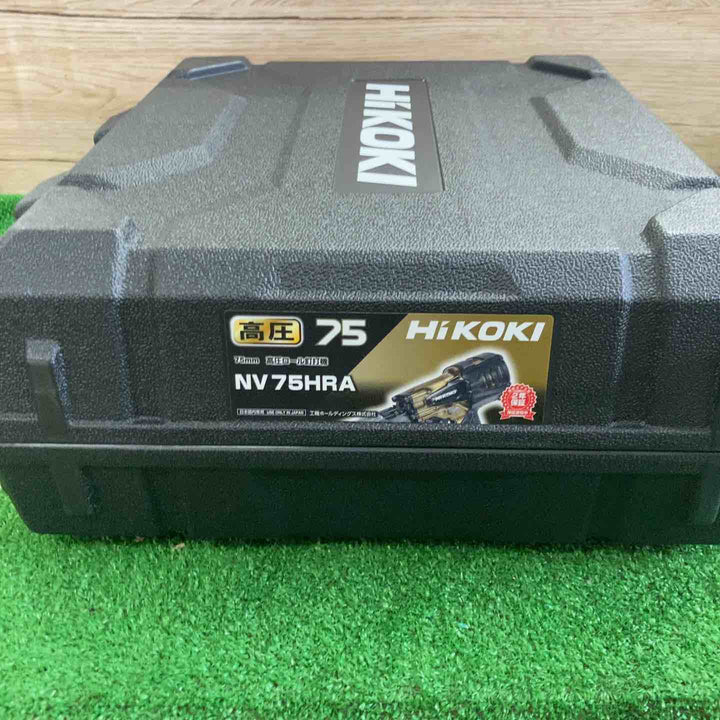 ★ハイコーキ(HIKOKI ※旧:日立工機) 高圧エア釘打ち機 NV75HRA(N)【町田店】