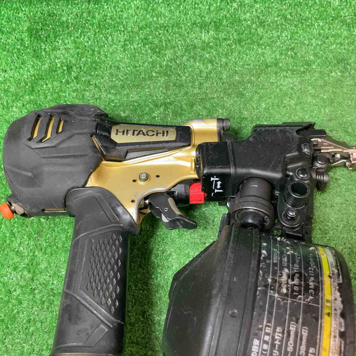 【中古品】★ハイコーキ(HIKOKI ※旧:日立工機) 高圧エア釘打ち機 NV50HR(N)【岩槻店】