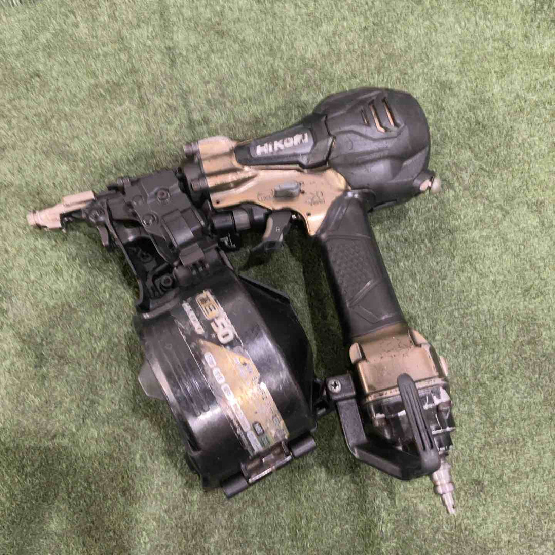 ★ハイコーキ(HIKOKI ※旧:日立工機) 高圧エア釘打ち機 NV50HR2(N) 動作確認済【川口店】