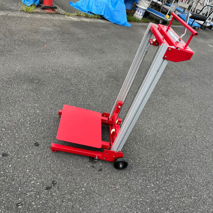 【中古品/店頭受取り限定】Logisticar ミニアルミナムハンドスタッカー 最高位128cm 80kg 荷台板【東大和店】