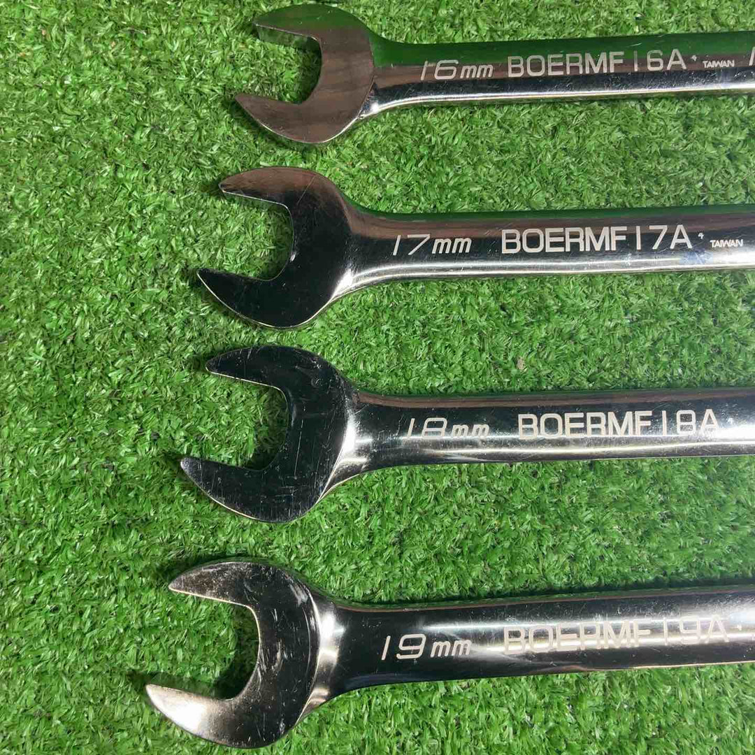 【中古品】Blue Point ブルーポイント BOERMF712A メガネラチェット セット　8mm-19mm【藤沢店】