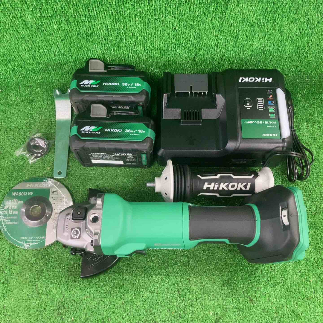 ★ハイコーキ(HIKOKI ※旧:日立工機) 100mmコードレスディスクグラインダ G1810DB(2XPZ)【川崎店】