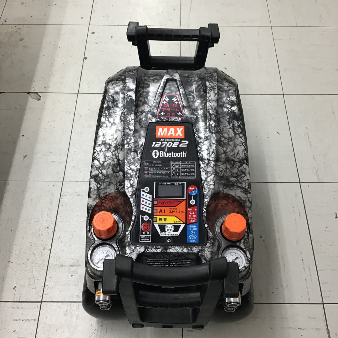 【中古品】 マックス/MAX エアコンプレッサー AK-HL1270E2 ガイアシルバー 【鴻巣店】