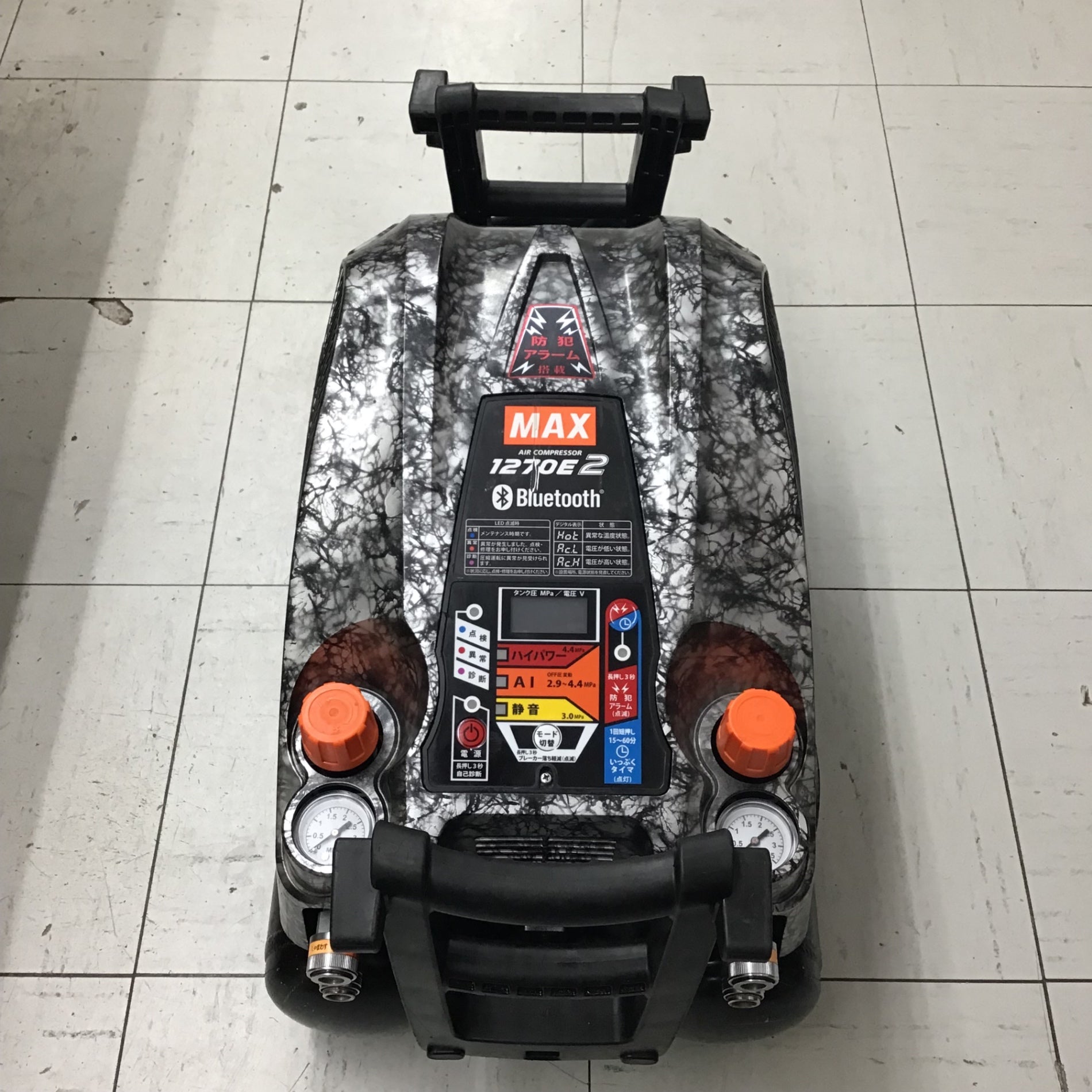 中古品】 マックス/MAX エアコンプレッサー AK-HL1270E2 ガイア