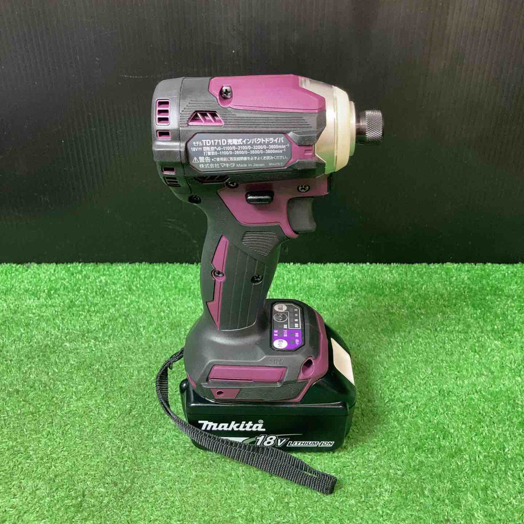 マキタ/makita 18V コードレスインパクトドライバー TD171DGXAP【岩槻店】