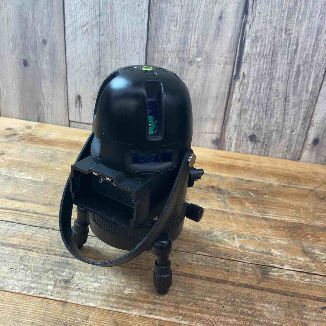 【中古品】 VOICE レーザー墨出し器 フルライングリーンレーザー Model-G8 バッテリー2個付属 水平・垂直 360° 【東大和店】