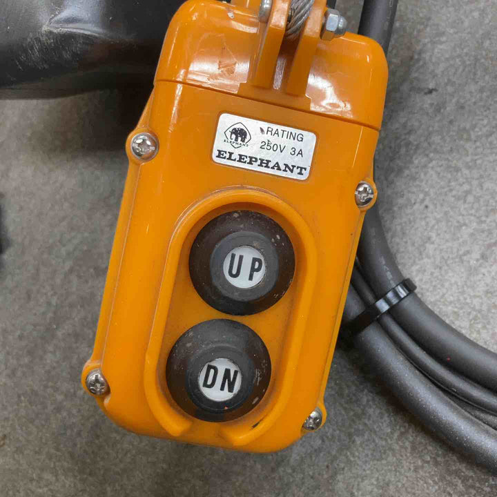 ◇象印 電動ホイスト(チェーン) αS-025 トルコン AS-025 250㎏【川崎店】