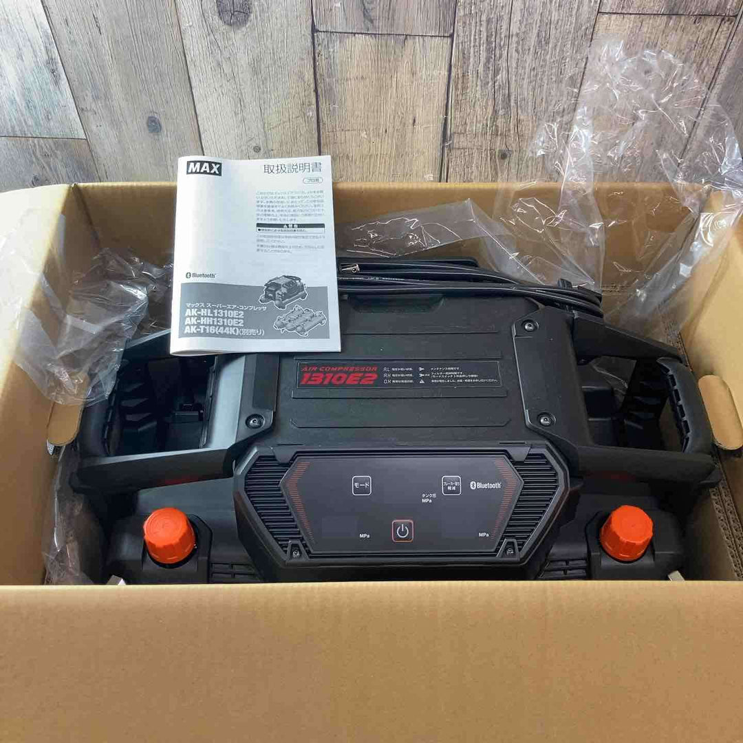 【未使用(店頭展示品)】マックス(MAX) 高圧専用エアコンプレッサー AK-HH1310E2_ブラック【東大和店】