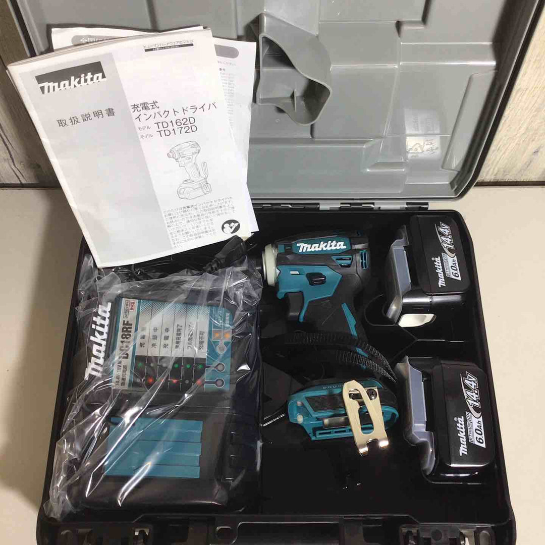 ★マキタ(makita) コードレスインパクトドライバー TD162DRGX【戸田店】