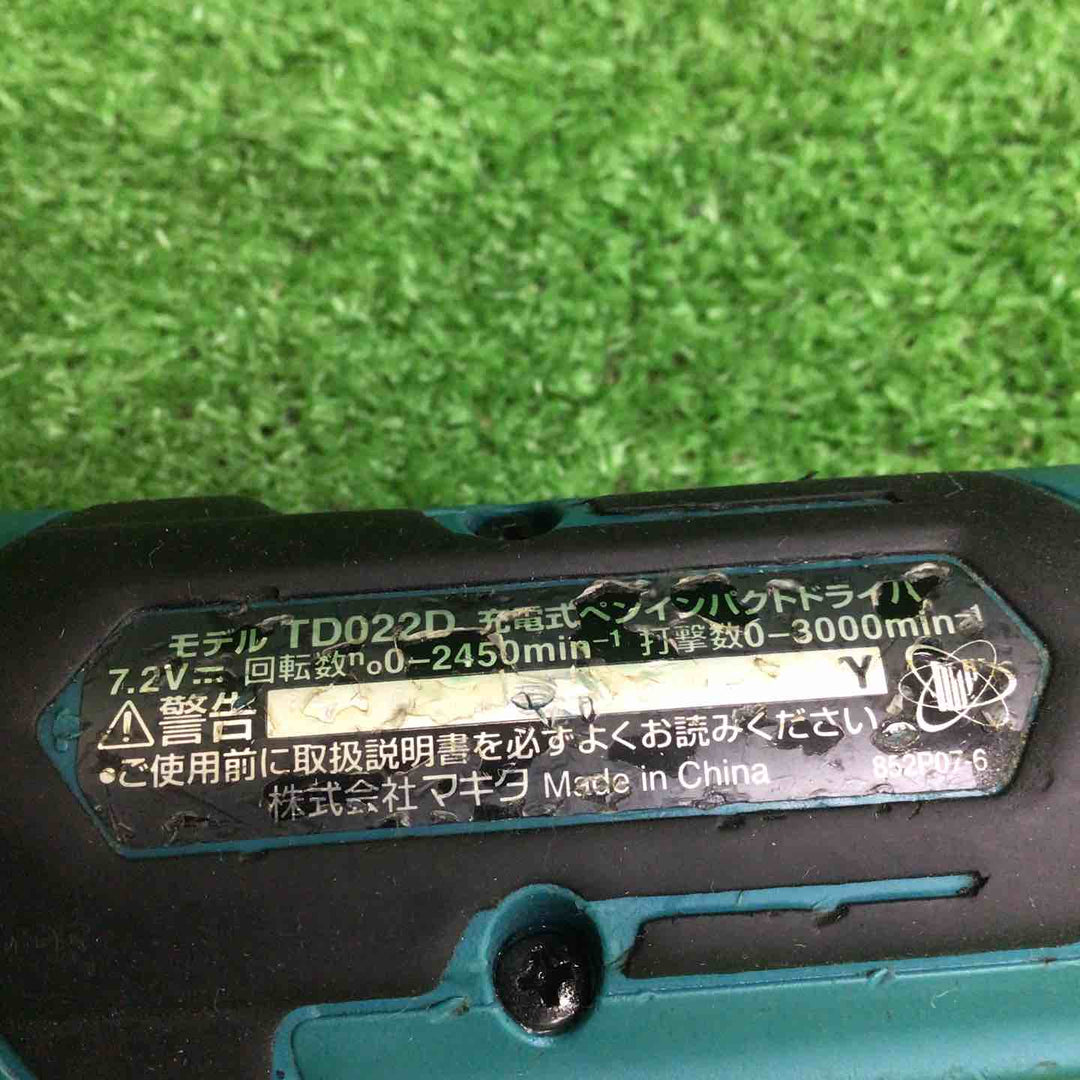 【中古品】 マキタ/makita コードレスペンインパクトドライバー TD022DSHX 【鴻巣店】