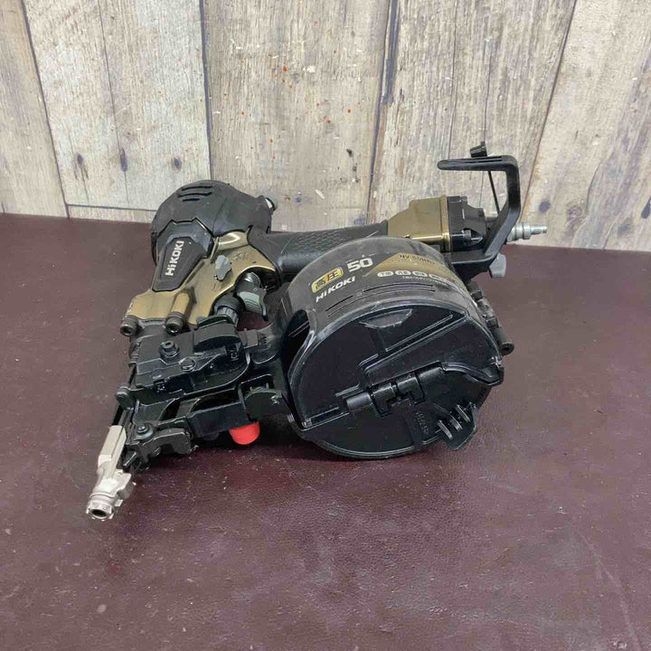 【中古品】ハイコーキ(HIKOKI ※旧:日立工機) 高圧エア釘打ち機 NV50HR2(S)【東大和店】