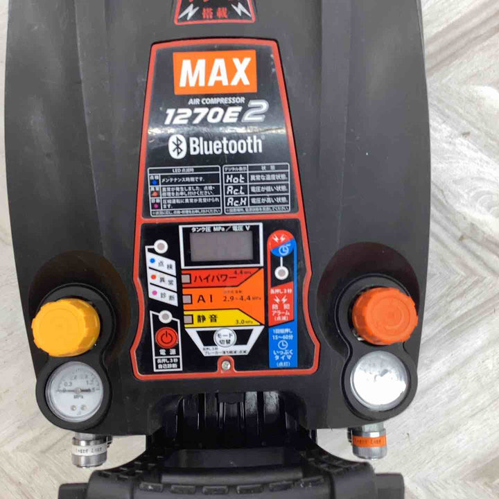 ★マックス(MAX) エアコンプレッサー AK-HL1270E2_ブラック【越谷店】
