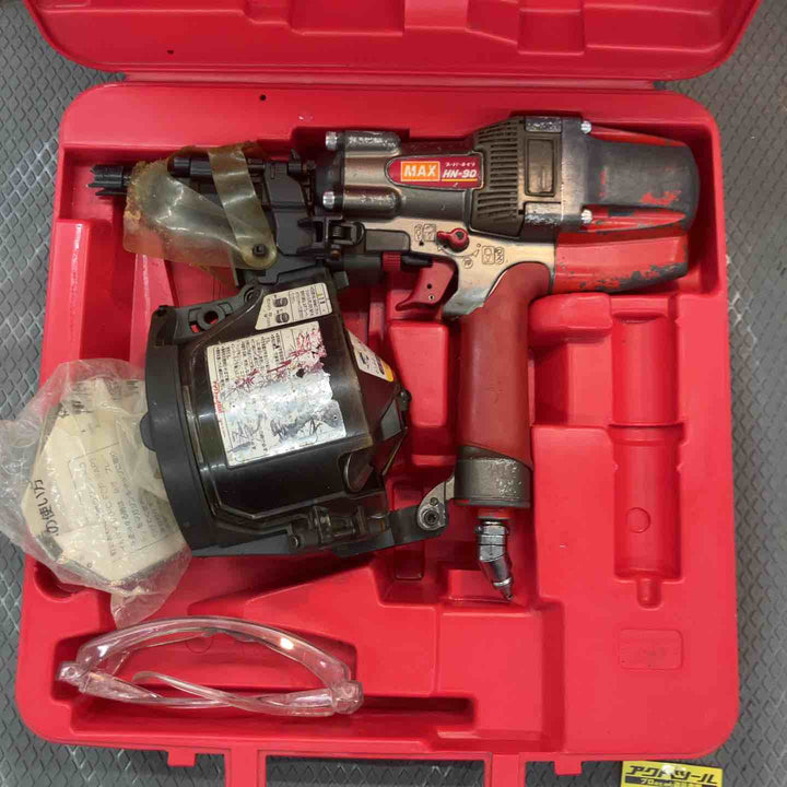◇MAX 高圧釘打機 HN-90【所沢店】