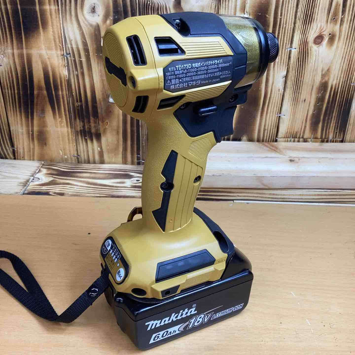 ☆マキタ(makita) コードレスインパクトドライバー TD173DGXPY LTX20周年限定色 プレミアムイエロー【越谷店】