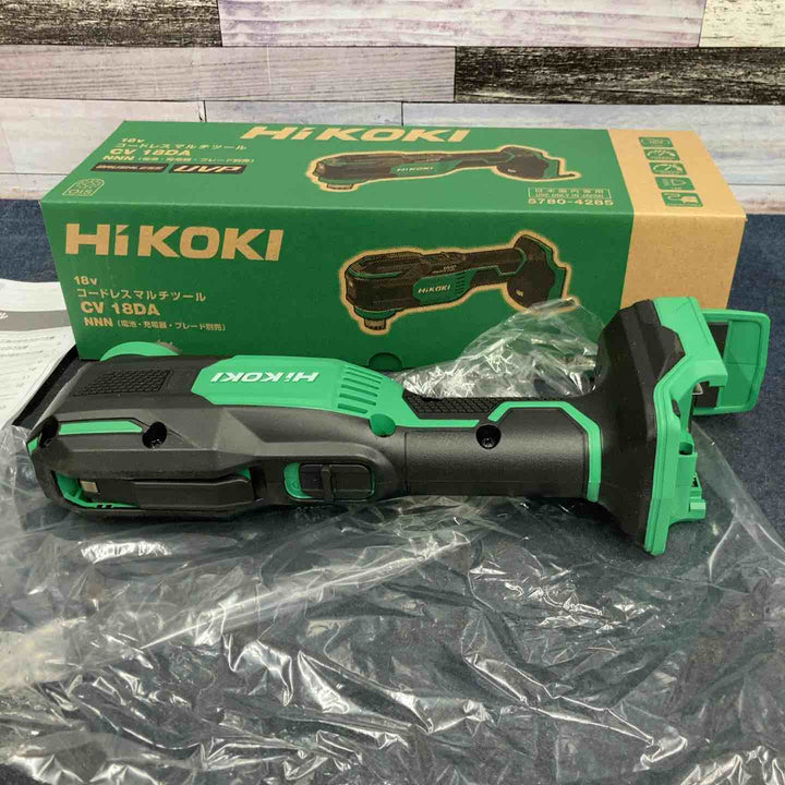 ★ハイコーキ(HIKOKI ※旧:日立工機) コードレスマルチツール CV18DA(NNN)(本体のみ) 36V 箱つき【八潮店】