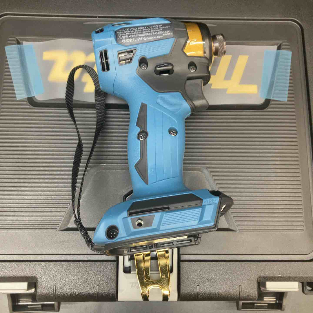 【未使用品】マキタ(makita) コードレスインパクトドライバー TD173DZPB　20周年限定カラー 本体+ケース付【川越店】
