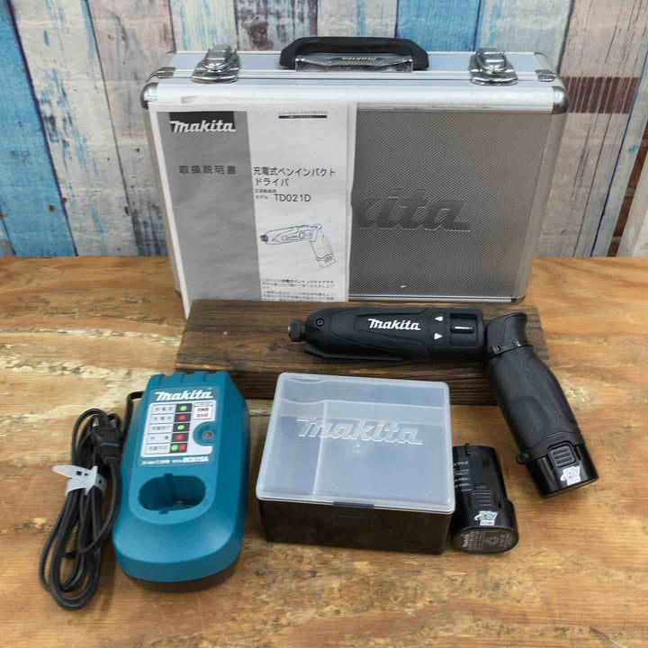 ☆マキタ(makita) 7.2V コードレスペンインパクトドライバー TD021DSB【柏店】