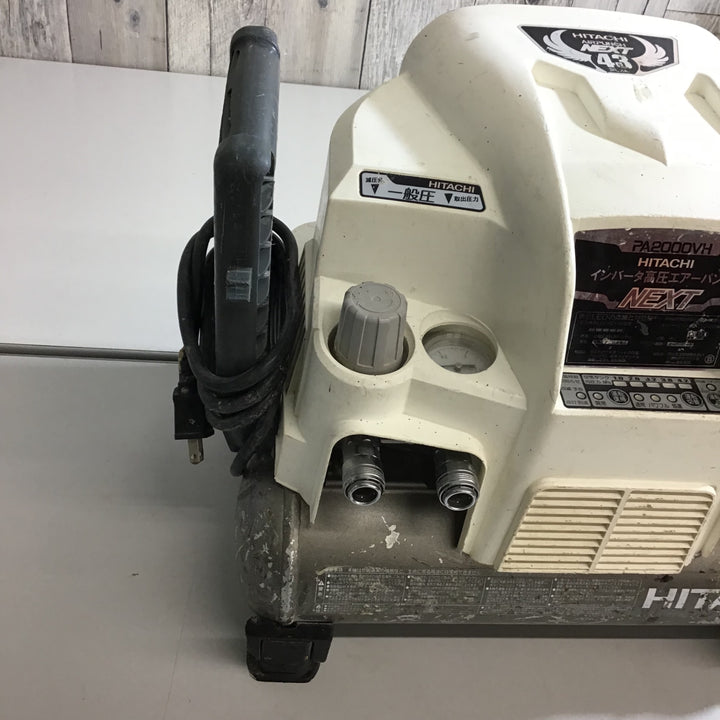 【中古品】★日立産機 HITACHI 常圧 高圧エアコンプレッサー PA2000VH【戸田店】