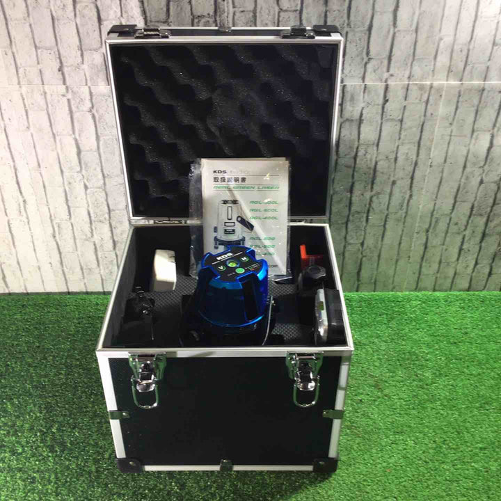 ◇ムラテックKDS リアルグリーンレーザー RGL-500 受光器・三脚付 RGL-500RSA 動作確認済 【川口店】