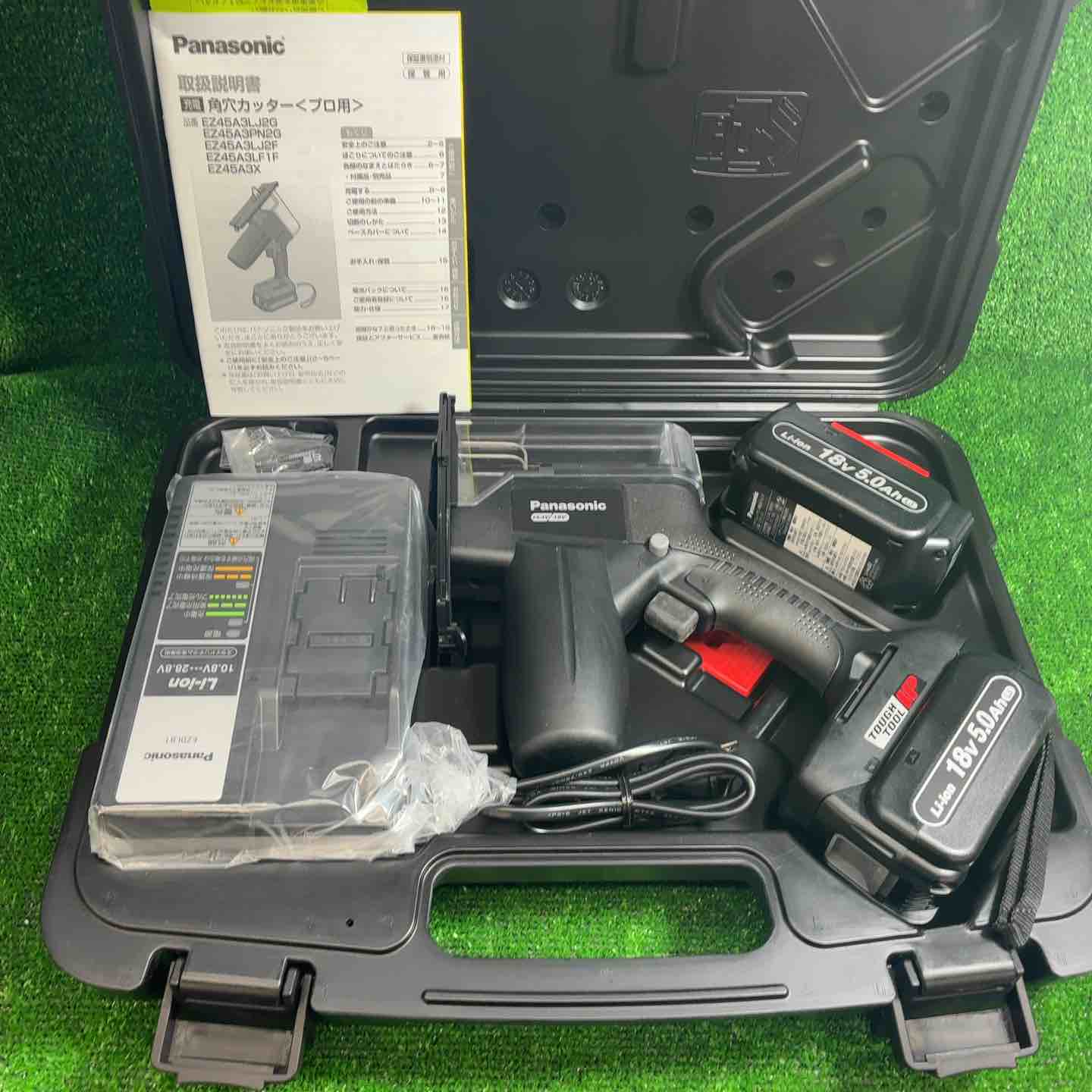 パナソニック(Panasonic) コードレス角穴カッター EZ45A3LJ2G-B【町田店】 ☆パナソニック(Panasonic) コードレス角穴カッター EZ45A3LJ2G-B