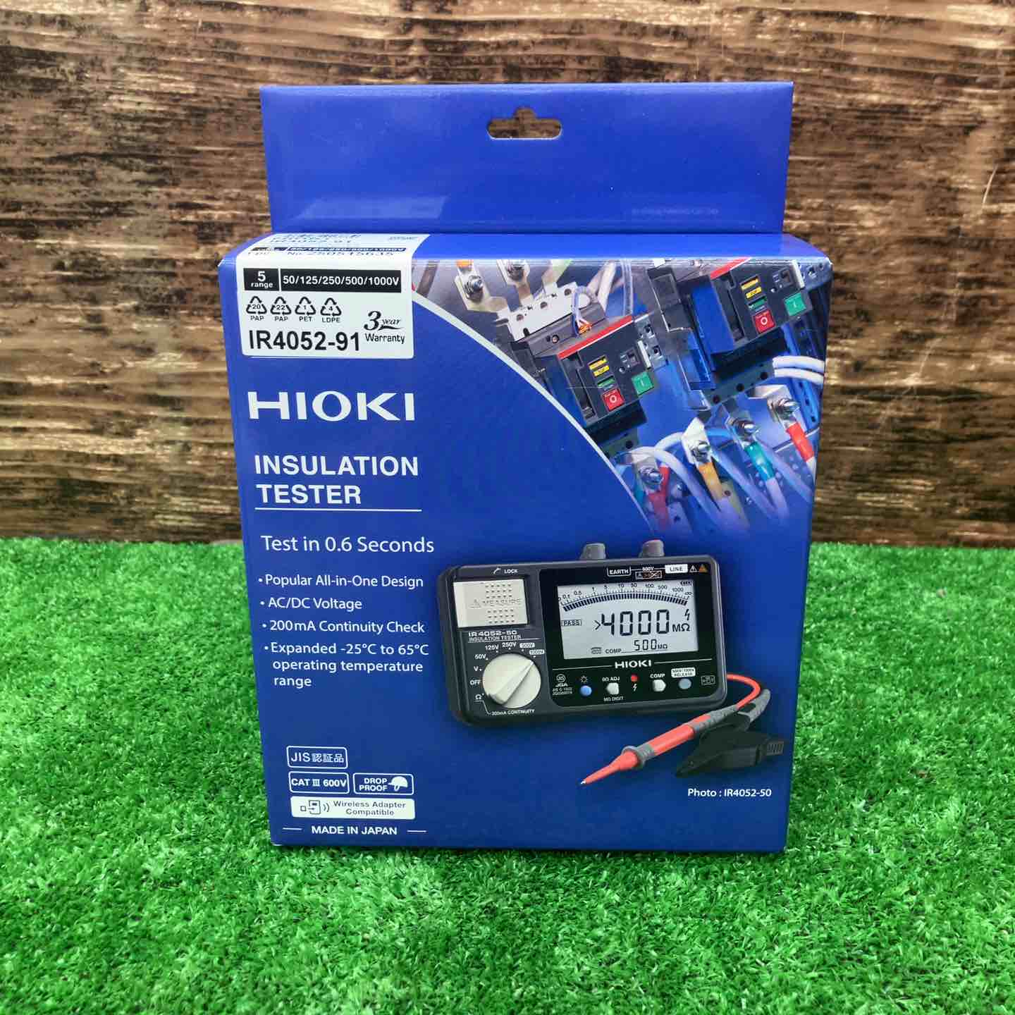 HIOKI 絶縁抵抗計 IR4052 中古品 HIOKI IR4052 絶縁抵抗計