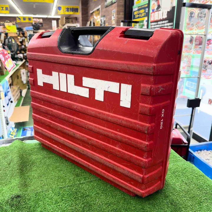 【ジャンク品・不動】 ヒルティ HILTI ガス式鋲打機 GX120 レストアベース 部品取り　【桶川店】