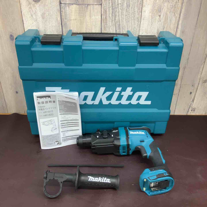 【未使用品(店頭展示品)】 マキタ(makita) 18V コードレスハンマドリル HR182DZK 本体+ケースのみ 【東大和店】