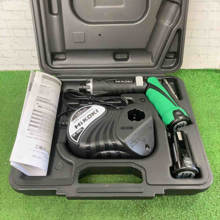 ◇ハイコーキ(HIKOKI ※旧:日立工機)  3.6V コードレスペンドライバドリル   1.5Ah DB3DL2(2LCSK)【町田店】