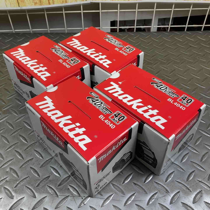 4個セット！マキタ(makita) リチウムイオンバッテリー 40Vmax/4.0Ah BL4040【川崎店】