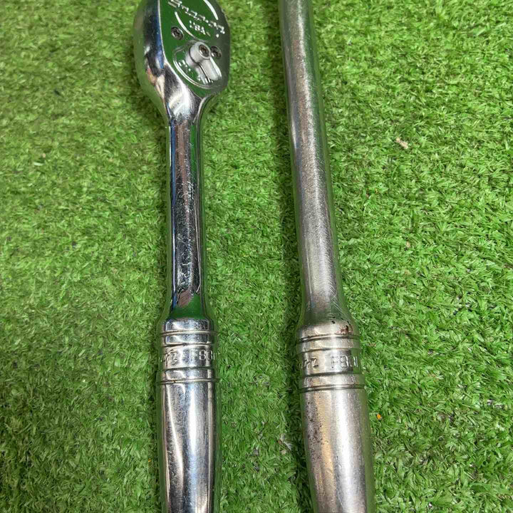 スナップオン(Snap-on) 3/8フレックスラチェットハンドル F831,3/8”ラチェットハンドル F830 2本セット【藤沢店】
