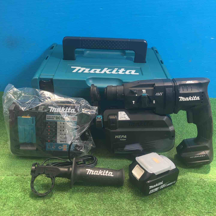 【中古品】★マキタ(makita) コードレスハンマドリル HR182DGXVB ◇バッテリー×1個セット (充電数 3回！)【岩槻店】