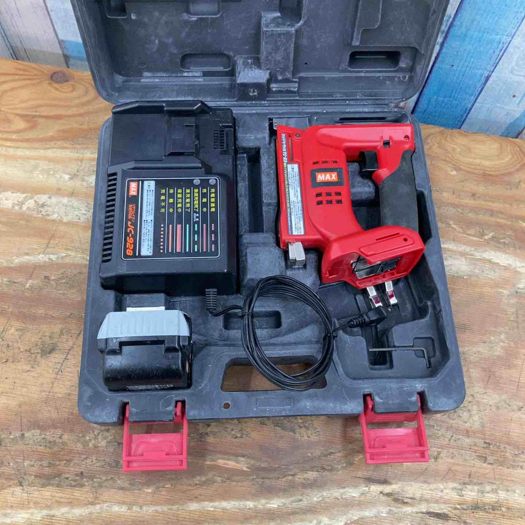 【中古品】◇マックス(MAX) コードレスタッカ TG-Z3-BC バッテリー1個・充電器セット【柏店】