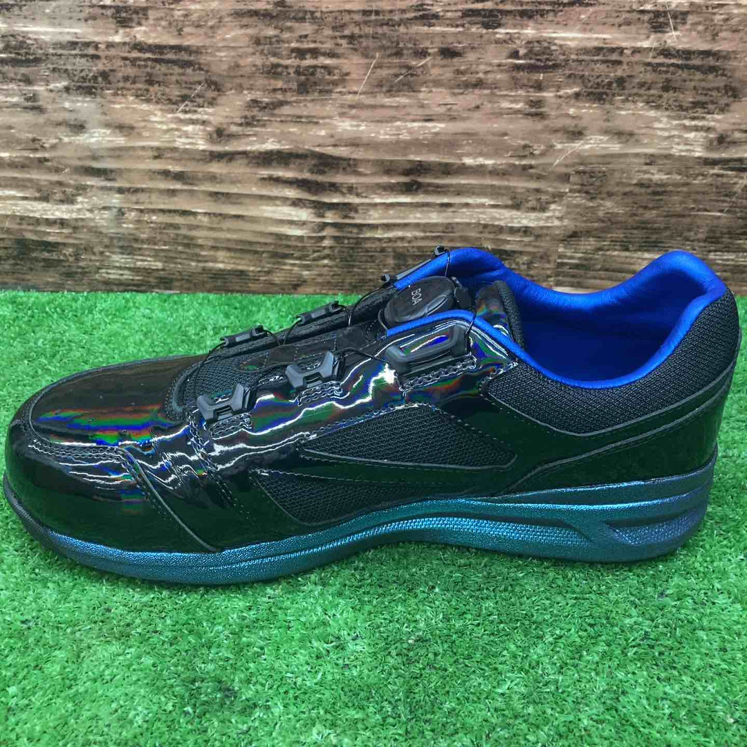 ミズノ(mizuno) ワークシューズ オールマイティ LSⅡ 52L BOA F1GA2511 27.0 cm ホログラムブラック×シルバー×ブルー 3E相当【川越店】