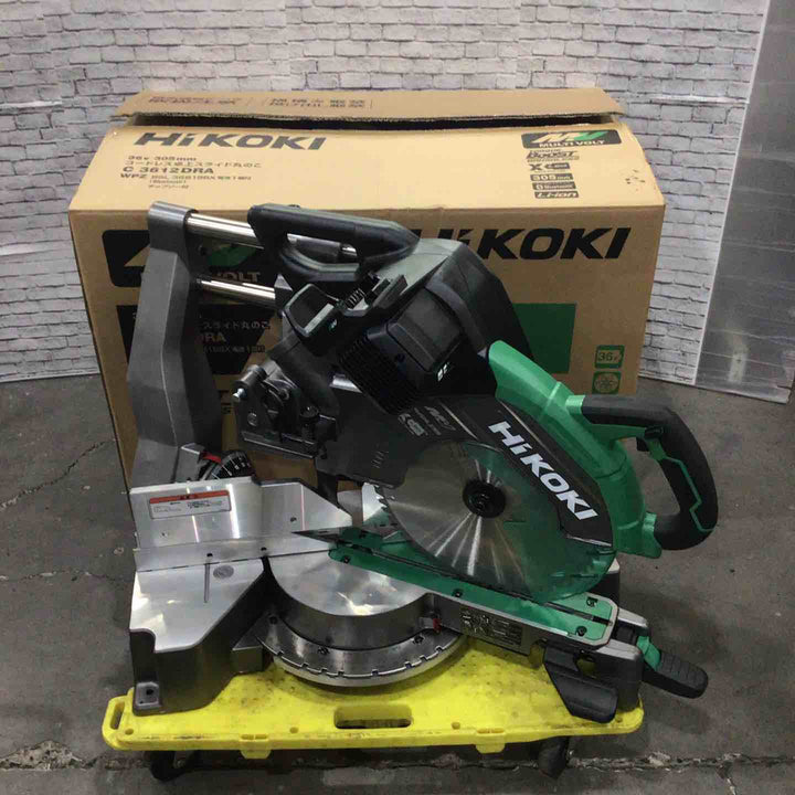 【店頭受取り限定】★ハイコーキ(HIKOKI ※旧:日立工機) コードレス卓上スライド丸ノコ C3612DRA(WPZ)【川口店】