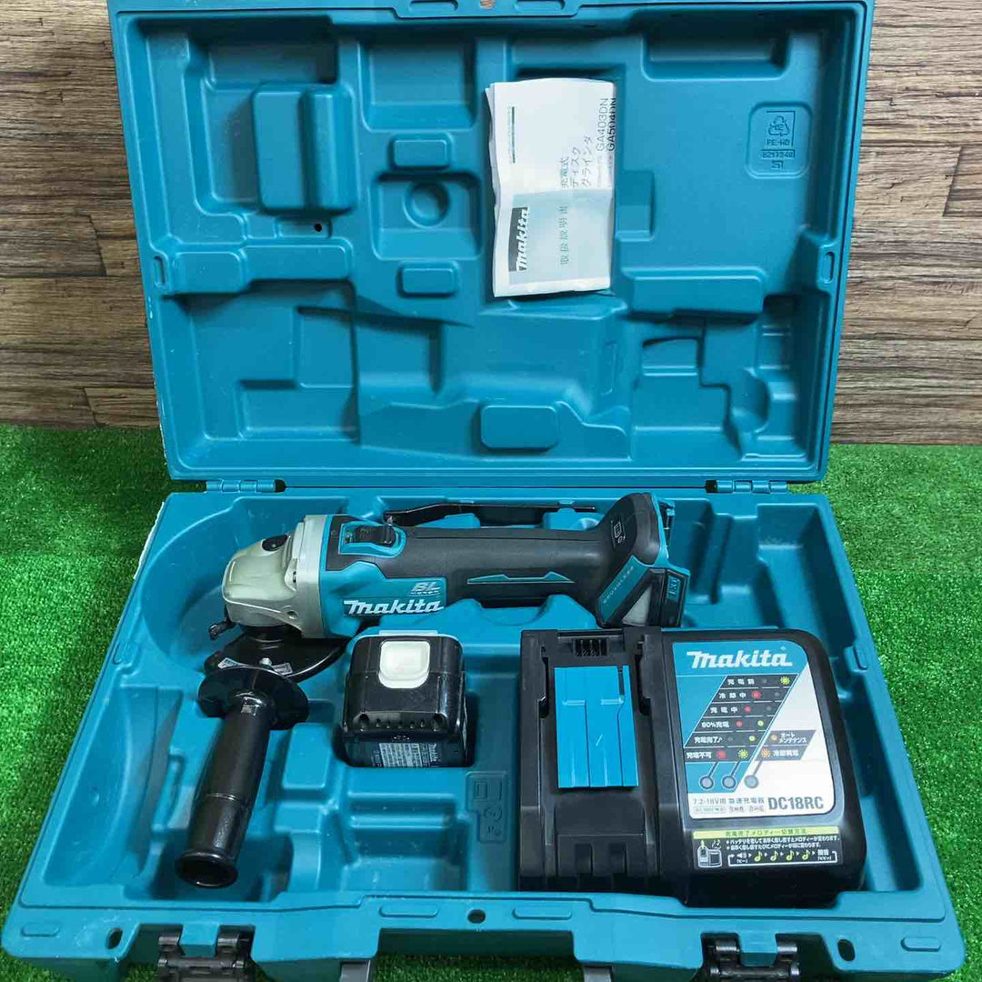 マキタ(makita) 100mmコードレスディスクグラインダ GA403DRGN【桶川店】