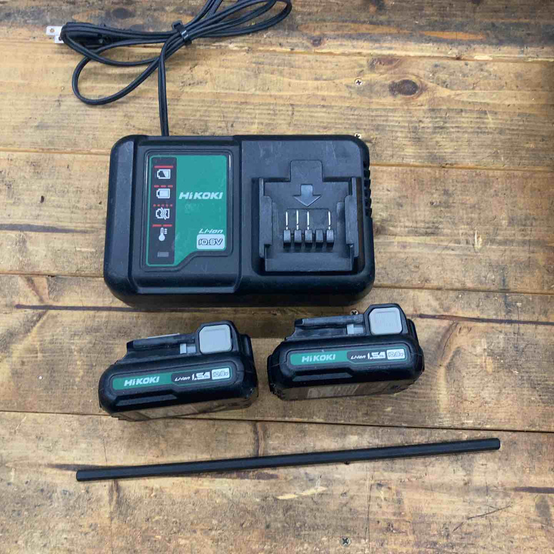◇HiKOKI(ハイコーキ) 10.8V コードレス ハンマドリル  DH12DD(2LSK) 蓄電池2個・充電器・ケース付き【所沢店】