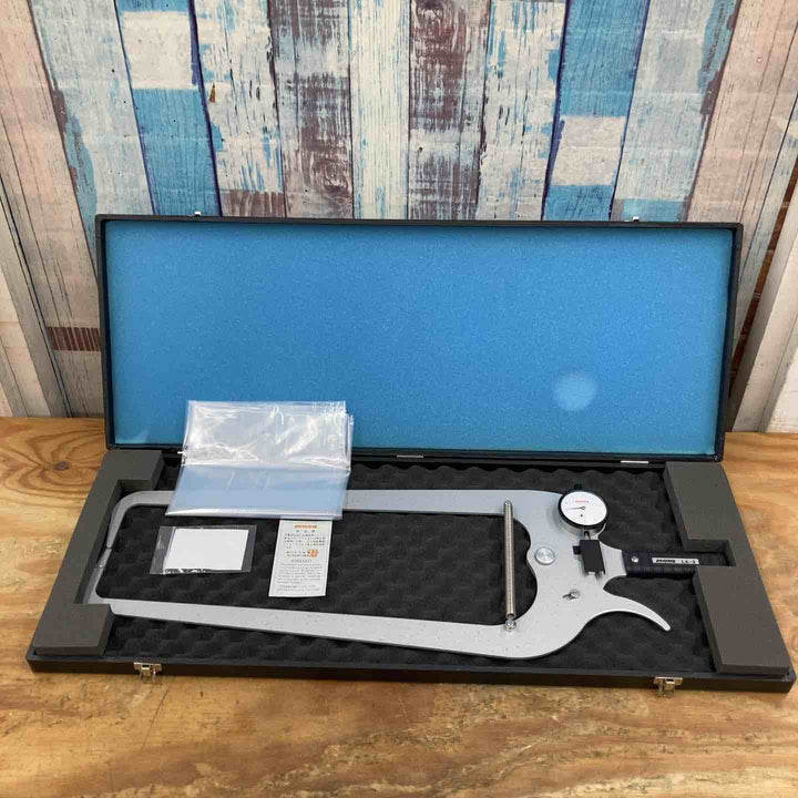 ▼peacock ダイヤルキャリパゲージ LA-3 目 量：0.1mm、測定範囲：0～80mm、測定深さ：400mm 未校正【柏店】